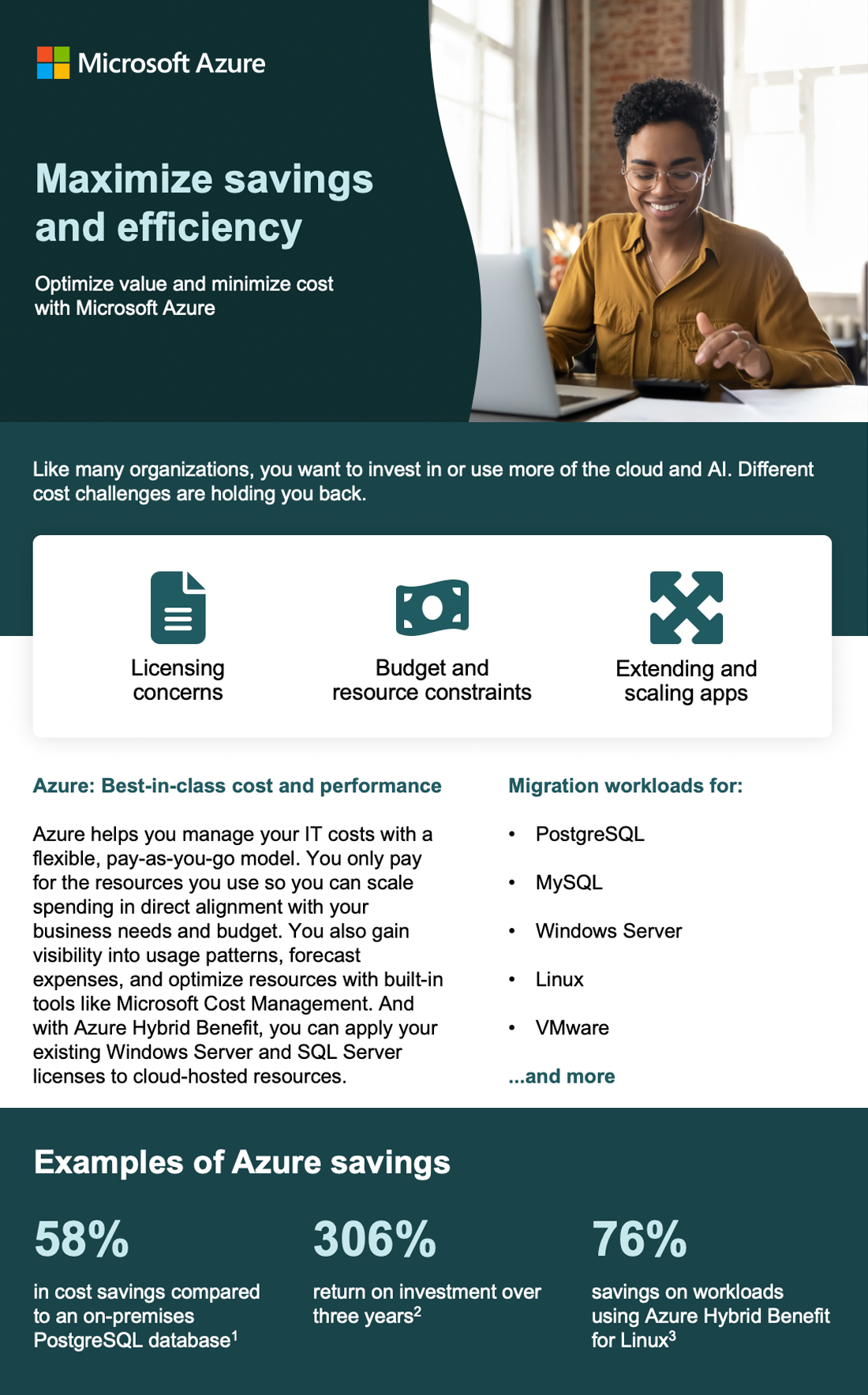 Microsoft Azure - Maximize savings and efficiency